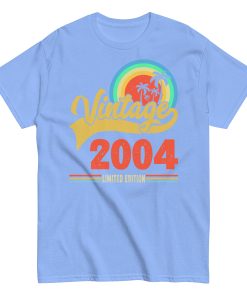 Vintage 2004 Limited Edition Birthday T-shirts