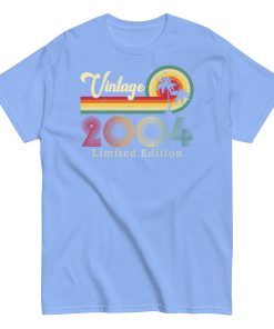 Vintage 2004 Limited Edition Birthday T-shirts