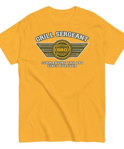 Grill Sergeant BBQ T Shirt Funny