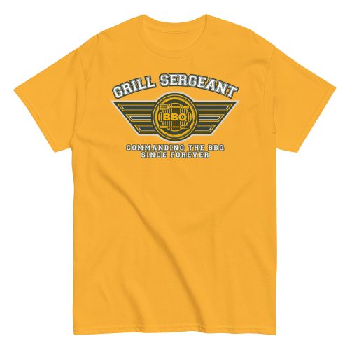 Grill Sergeant BBQ T Shirt Funny