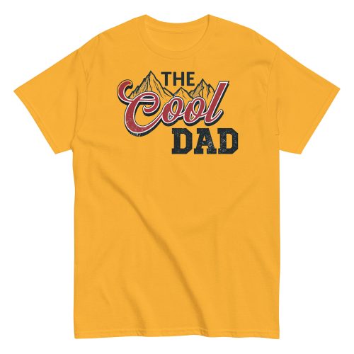 The Cool Dad T Shirt Beer Style T-shirt Gift For Dads