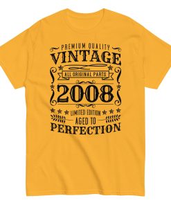 2008 Vintage Birthday T-shirt