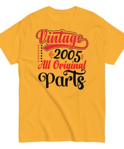 Vintage 2005 All Original Parts T-shirts