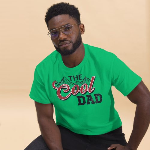 The Cool Dad T Shirt Beer Style T-shirt Gift For Dads