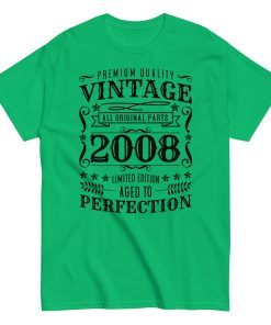 2008 Vintage Birthday T-shirt