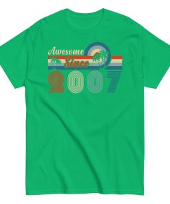 Awesome Since 2007 Birthday T-shirt Gift Idea