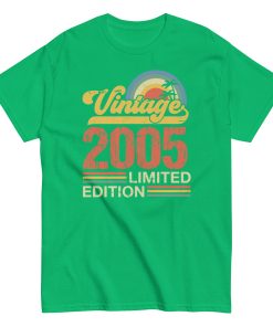 Vintage 2005 Limited Edition Birthday Gift T-shirts