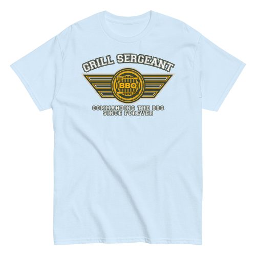 Grill Sergeant BBQ T Shirt Funny