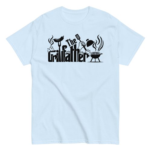 The Grillfather BBQ T shirt Gift For Dad Barbecue T-shirt