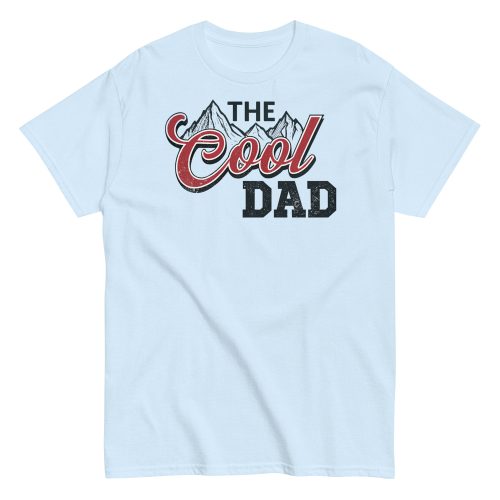 The Cool Dad T Shirt Beer Style T-shirt Gift For Dads
