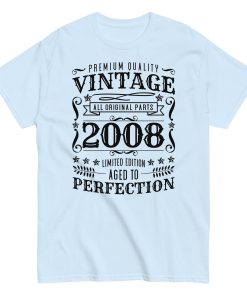 2008 Vintage Birthday T-shirt