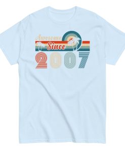 Awesome Since 2007 Birthday T-shirt Gift Idea