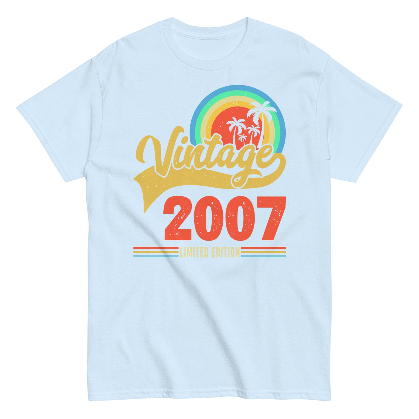 Vintage 2007 Limited Edition Birthday T-shirt Gifts