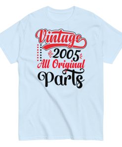 Vintage 2005 All Original Parts T-shirts