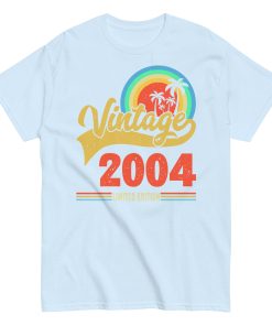 Vintage 2004 Limited Edition Birthday T-shirts