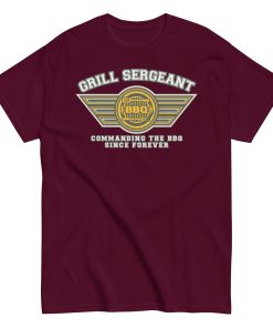 Grill Sergeant BBQ T Shirt Funny
