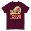 Vintage 2008 T-shirt Limited Edition 2008 Birthday T Shirt