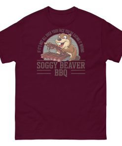 Soggy Beaver BBQ T-Shirt Funny BBQ Shirt