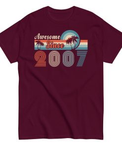 Awesome Since 2007 Birthday T-shirt Gift Idea