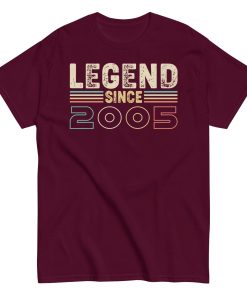 Legend Since 2005 T-shirts Birthday Gifts