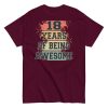 18th Birthday T-shirt – 18 Years Of Being Awesome