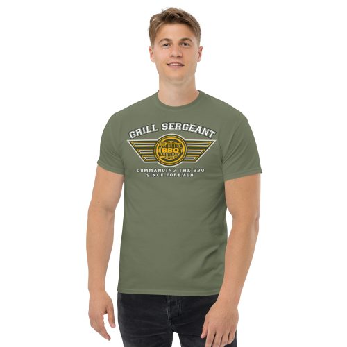 Grill Sergeant BBQ T Shirt Funny