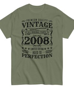 2008 Vintage Birthday T-shirt