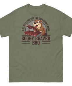 Soggy Beaver BBQ T-Shirt Funny BBQ Shirt