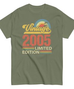 Vintage 2005 Limited Edition Birthday Gift T-shirts