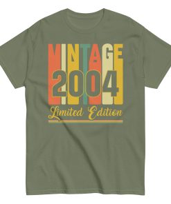 Vintage 2004 Limited Edition T-shirt Birthday T Shirts