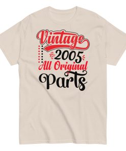 Vintage 2005 All Original Parts T-shirts