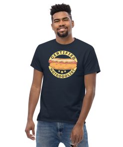 Certified Hotdogologist Funny BBQ Gift Hotdog T-Shirt