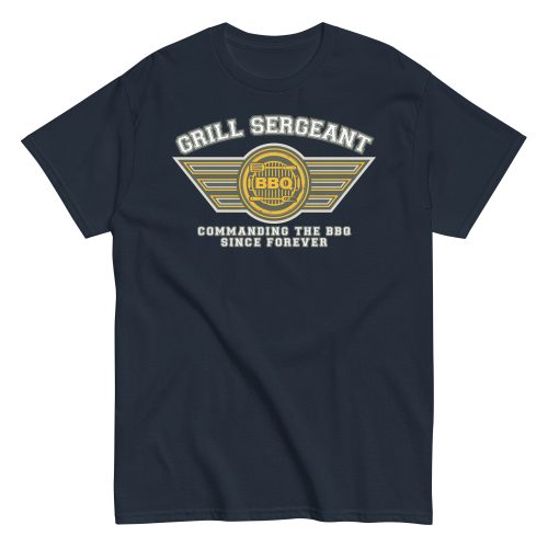 Grill Sergeant BBQ T Shirt Funny