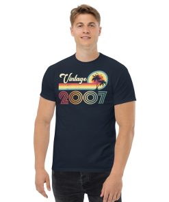 Vintage 2007 Birthday T-shirt