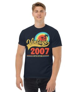 Vintage 2007 Limited Edition Birthday T-shirt Gifts