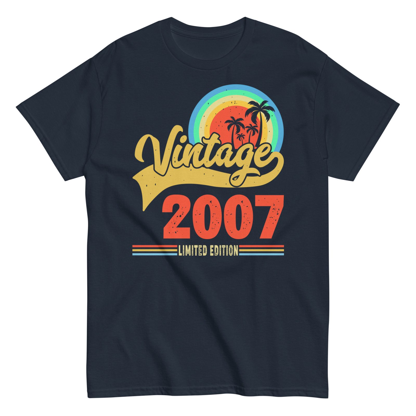 Vintage 2007 Limited Edition Birthday T-shirt Gifts