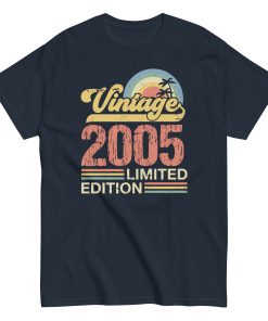Vintage 2005 Limited Edition Birthday Gift T-shirts