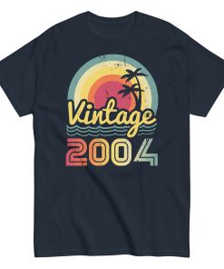 Vintage 2004 T-Shirt 2004 Birth Year Gift T Shirt