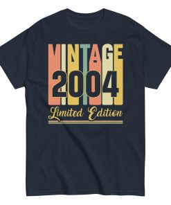 Vintage 2004 Limited Edition T-shirt Birthday T Shirts