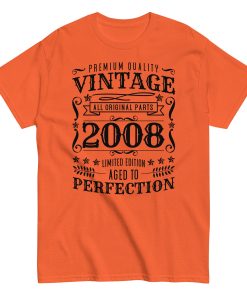 2008 Vintage Birthday T-shirt