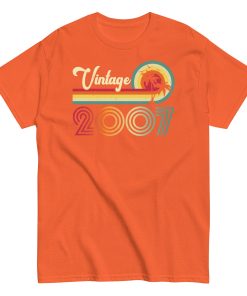 Vintage 2007 Birthday T-shirt