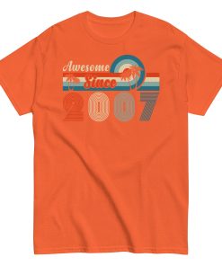 Awesome Since 2007 Birthday T-shirt Gift Idea