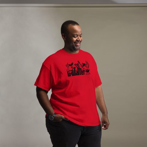 The Grillfather BBQ T shirt Gift For Dad Barbecue T-shirt