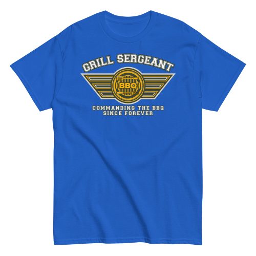 Grill Sergeant BBQ T Shirt Funny