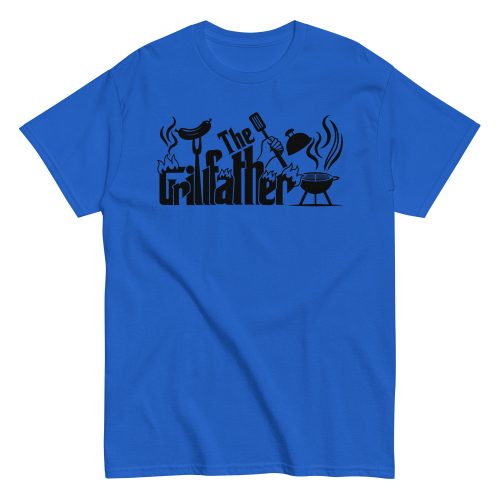 The Grillfather BBQ T shirt Gift For Dad Barbecue T-shirt