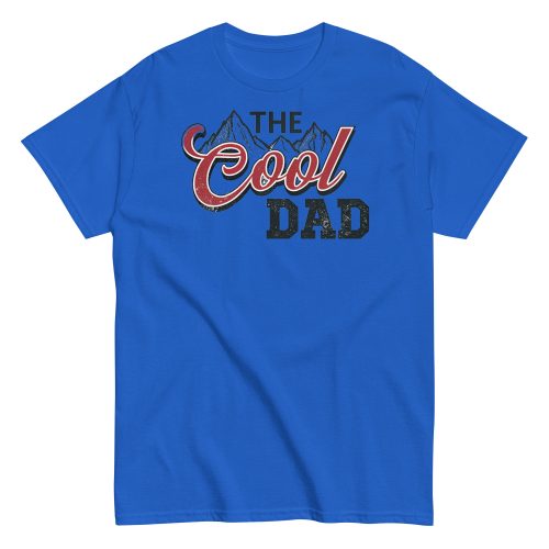 The Cool Dad T Shirt Beer Style T-shirt Gift For Dads