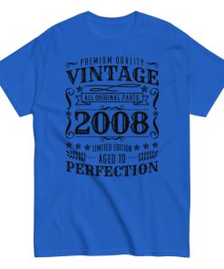 2008 Vintage Birthday T-shirt