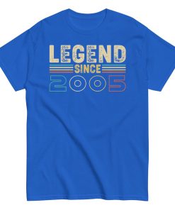 Legend Since 2005 T-shirts Birthday Gifts
