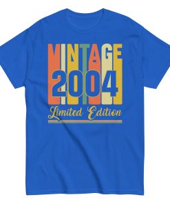 Vintage 2004 Limited Edition T-shirt Birthday T Shirts