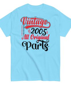 Vintage 2005 All Original Parts T-shirts
